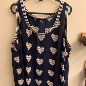 Navy Heart Fashion Jersey